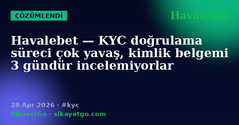 Havalebet — 28 Apr 2026