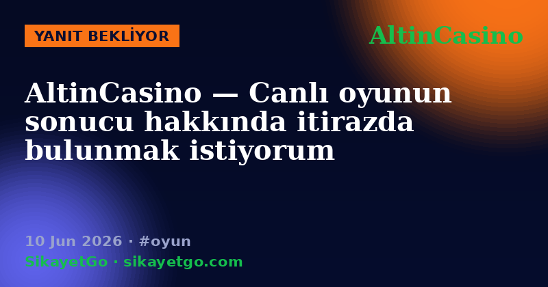 AltinCasino — 10 Jun 2026