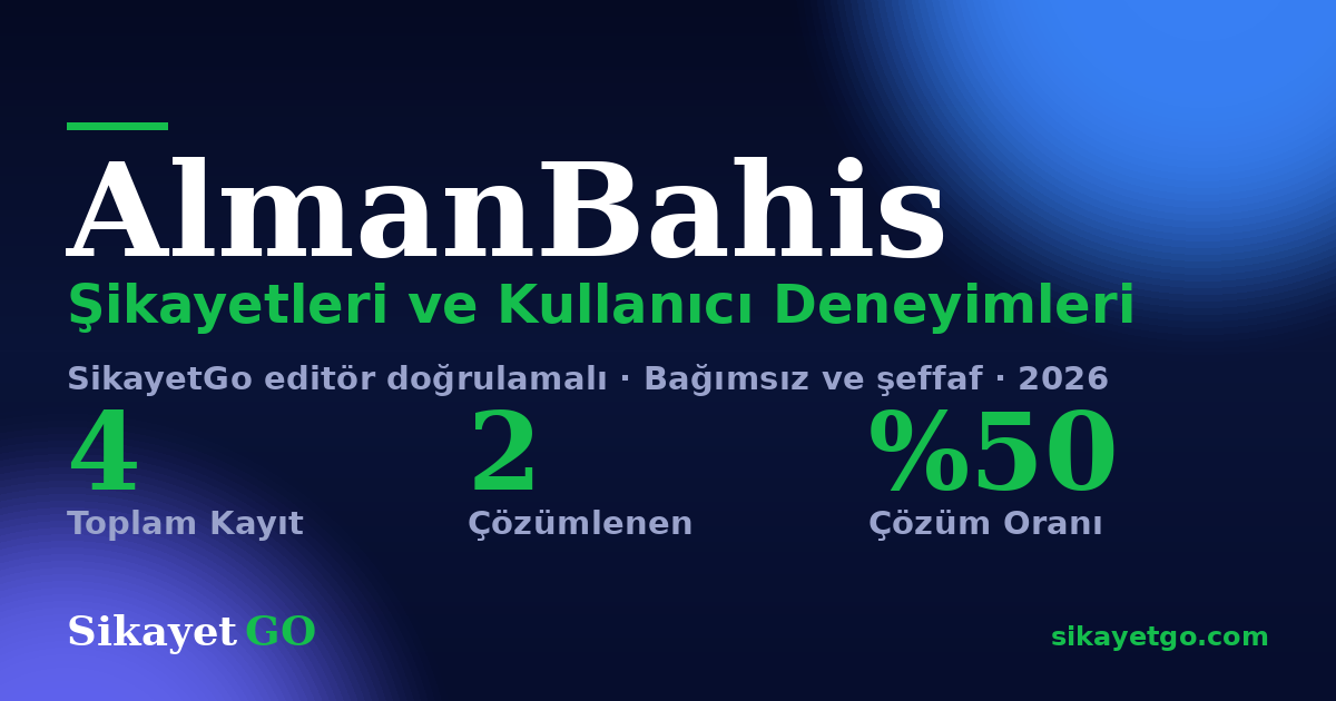 AlmanBahis şikayet sayfası kart görseli