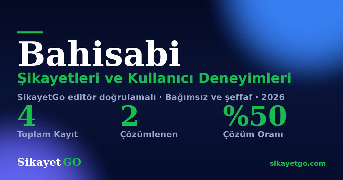 Bahisabi şikayet sayfası kart görseli