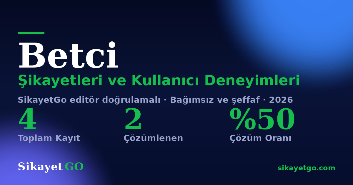 Betci şikayet sayfası kart görseli