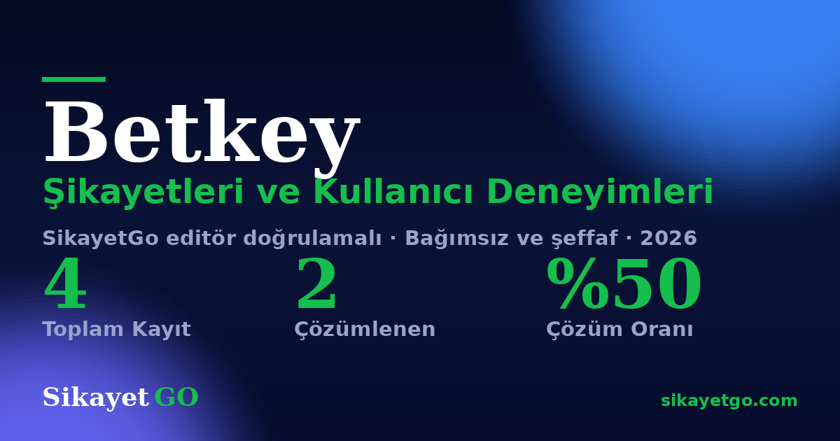Betkey şikayet sayfası kart görseli