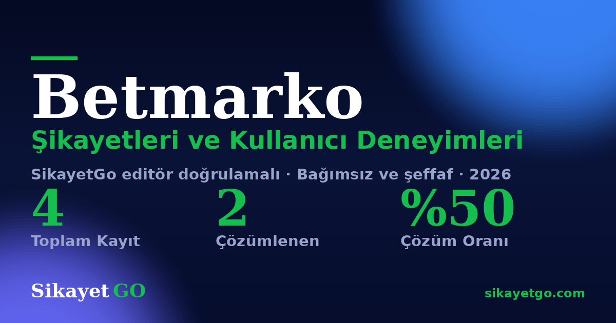 Betmarko şikayet sayfası kart görseli