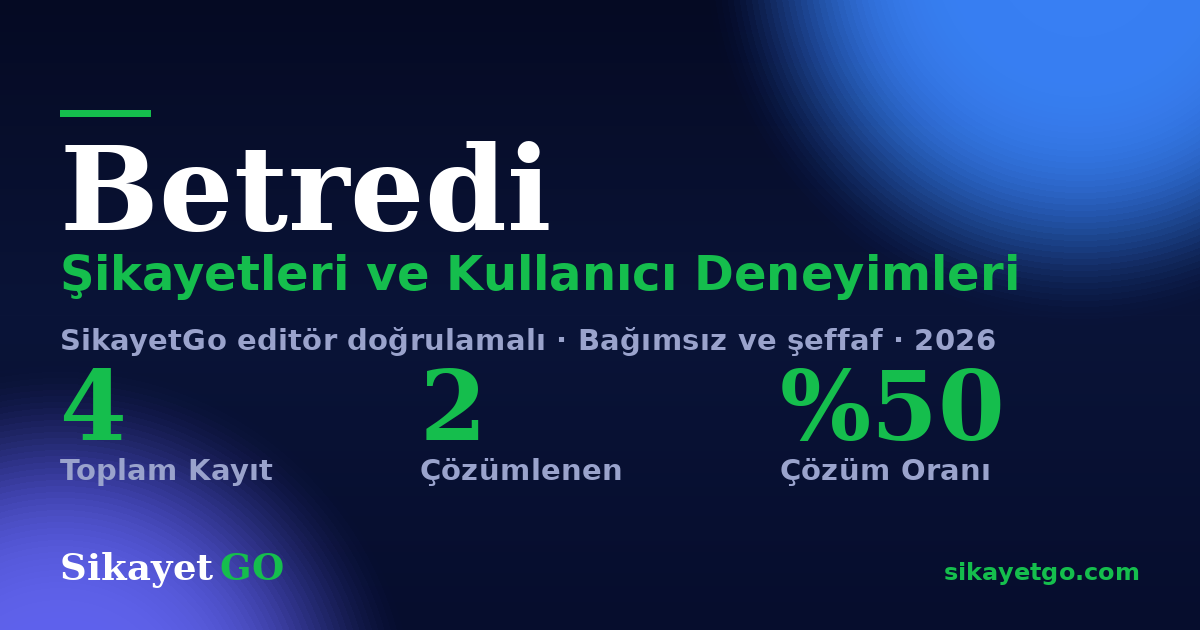 Betredi şikayet sayfası kart görseli