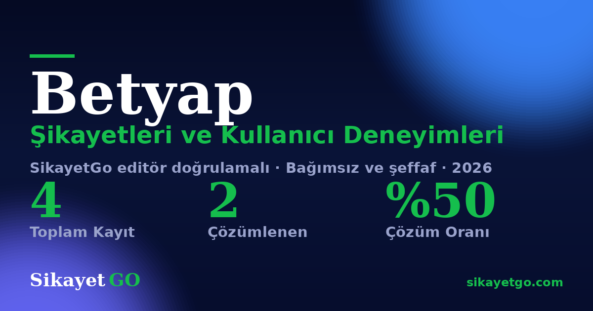 Betyap şikayet sayfası kart görseli
