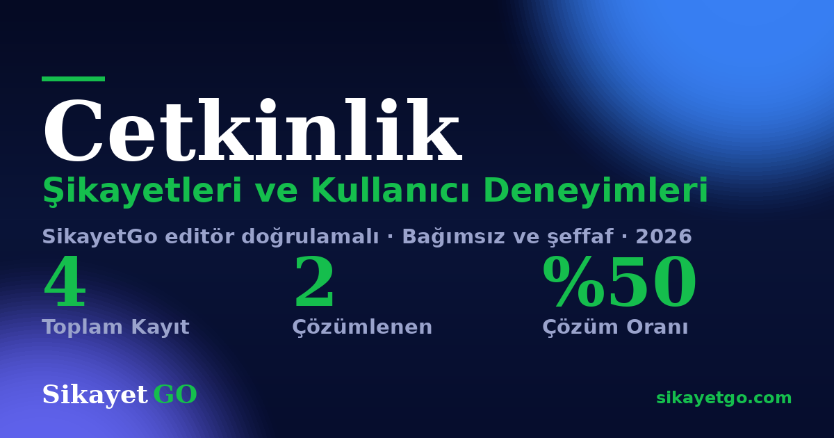 Cetkinlik şikayet sayfası kart görseli