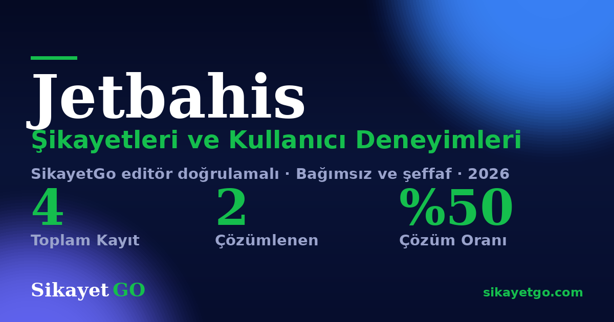 Jetbahis şikayet sayfası kart görseli