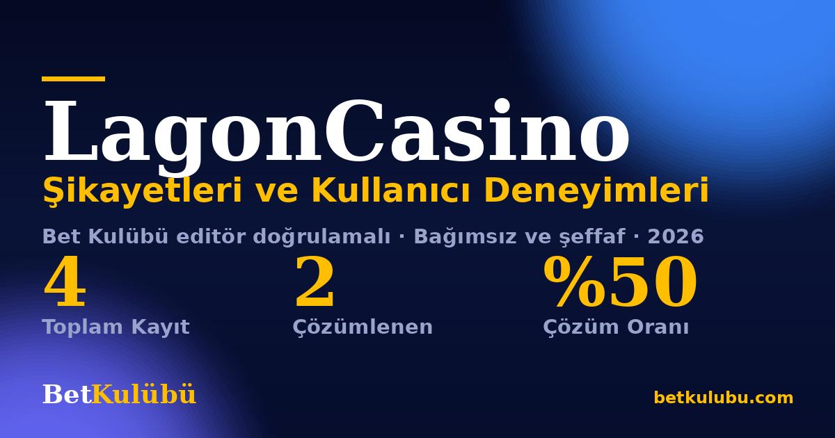 LagonCasino şikayet sayfası kart görseli