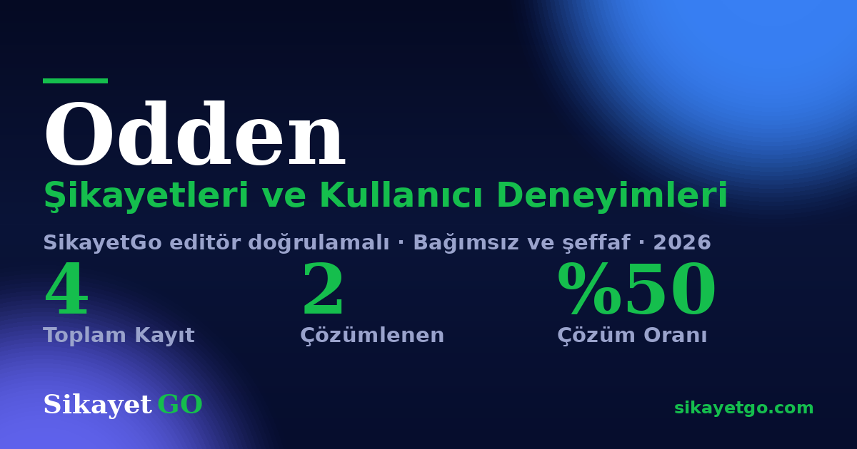 Odden şikayet sayfası kart görseli