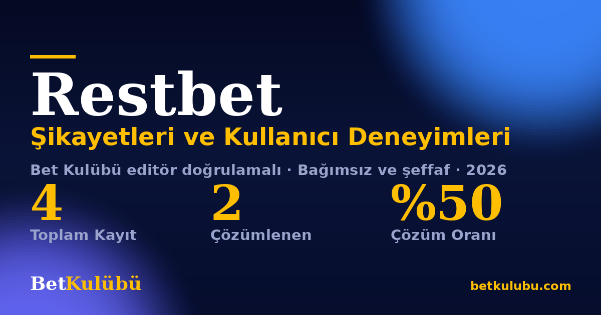 Restbet şikayet sayfası kart görseli