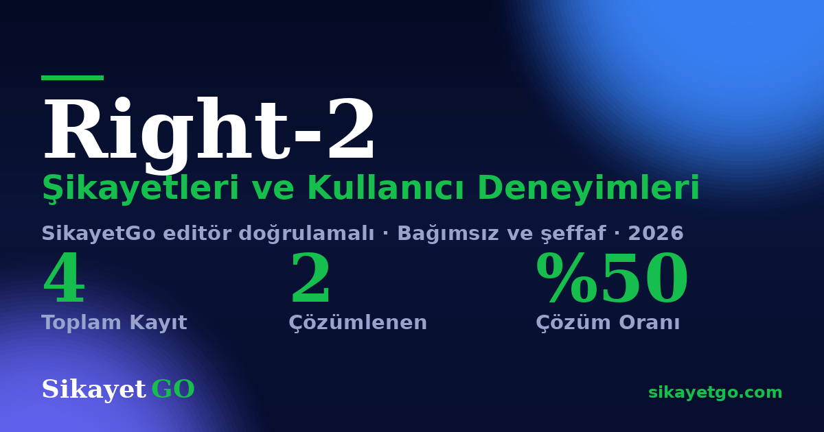 Right-2 şikayet sayfası kart görseli