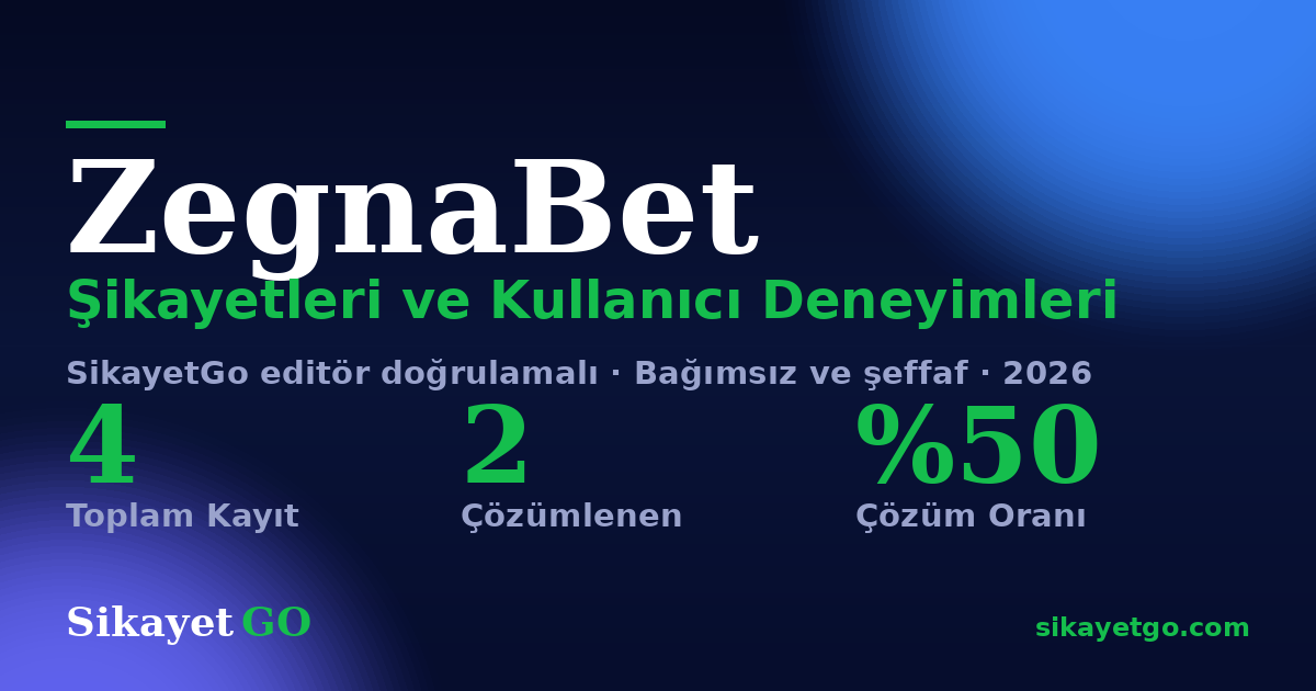 ZegnaBet şikayet sayfası kart görseli